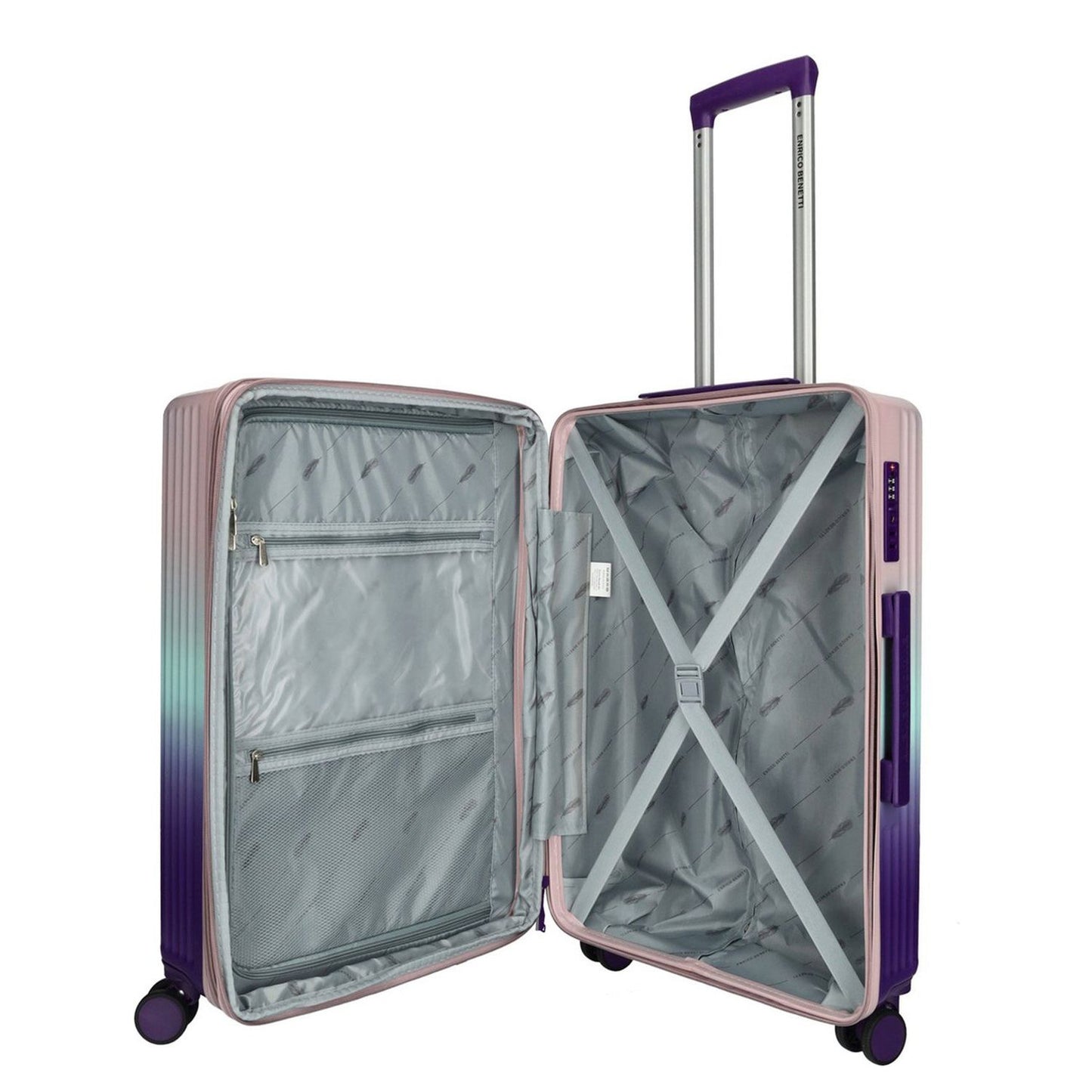 Enrico Benetti Havana Medium Spinner 65 Expandable purple