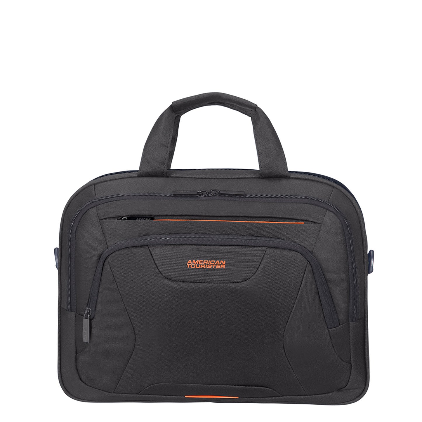 American Tourister At Work Laptop Bag 15.6" black/orange