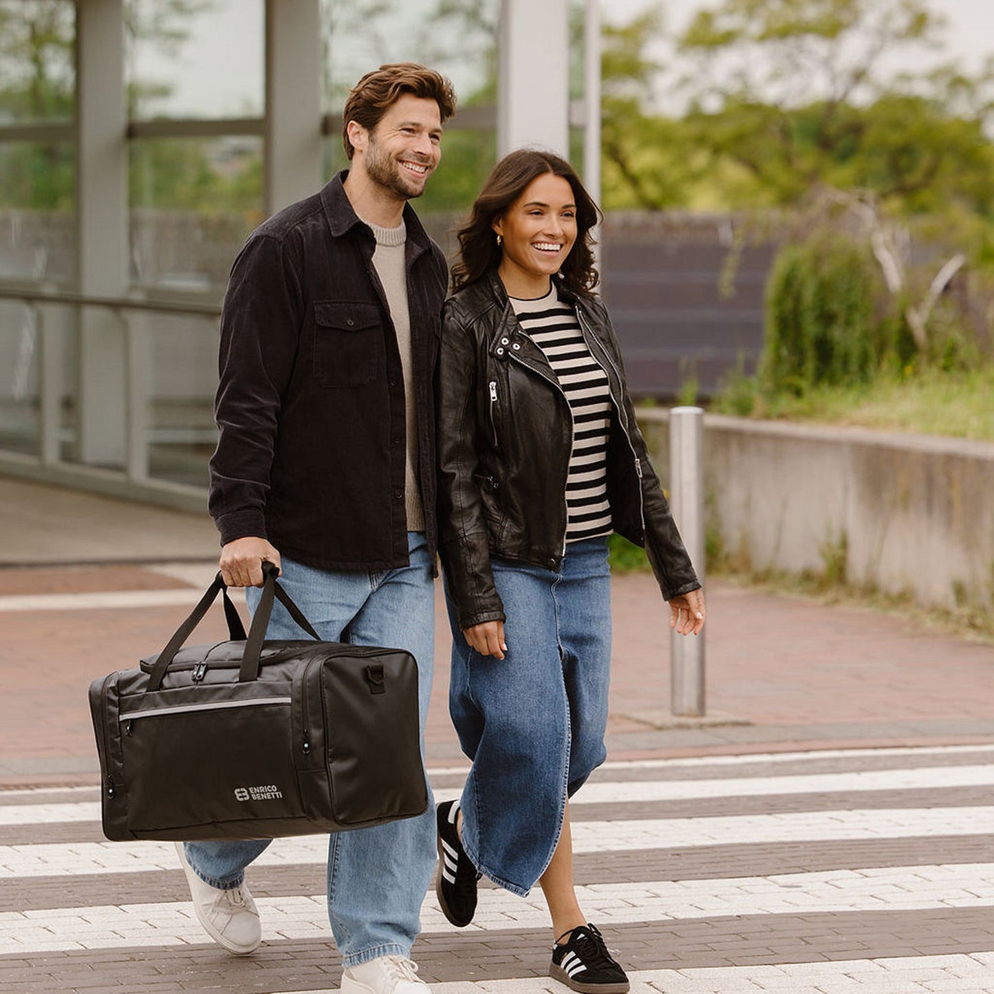 Enrico Benetti Arctic Weekender black