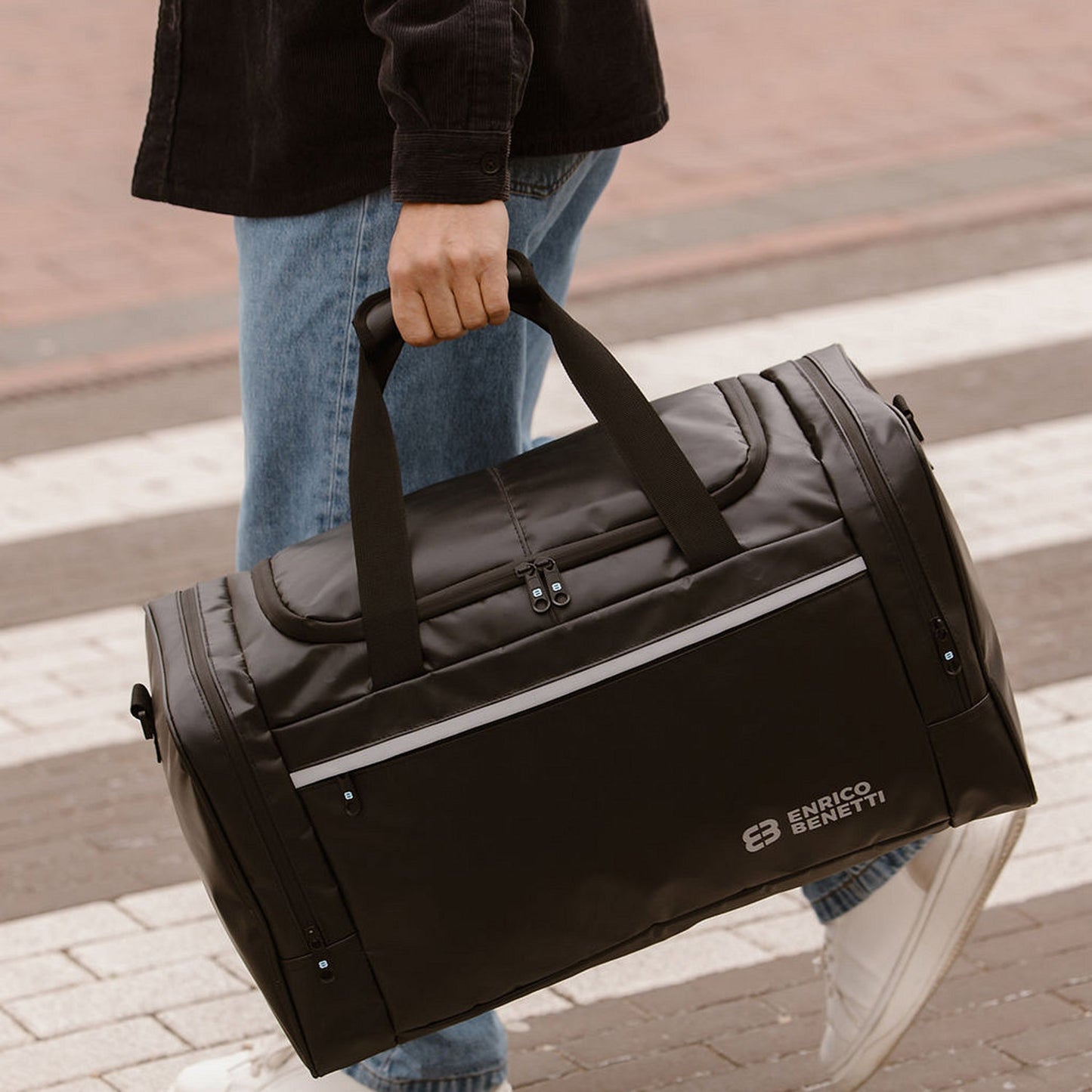 Enrico Benetti Arctic Weekender black
