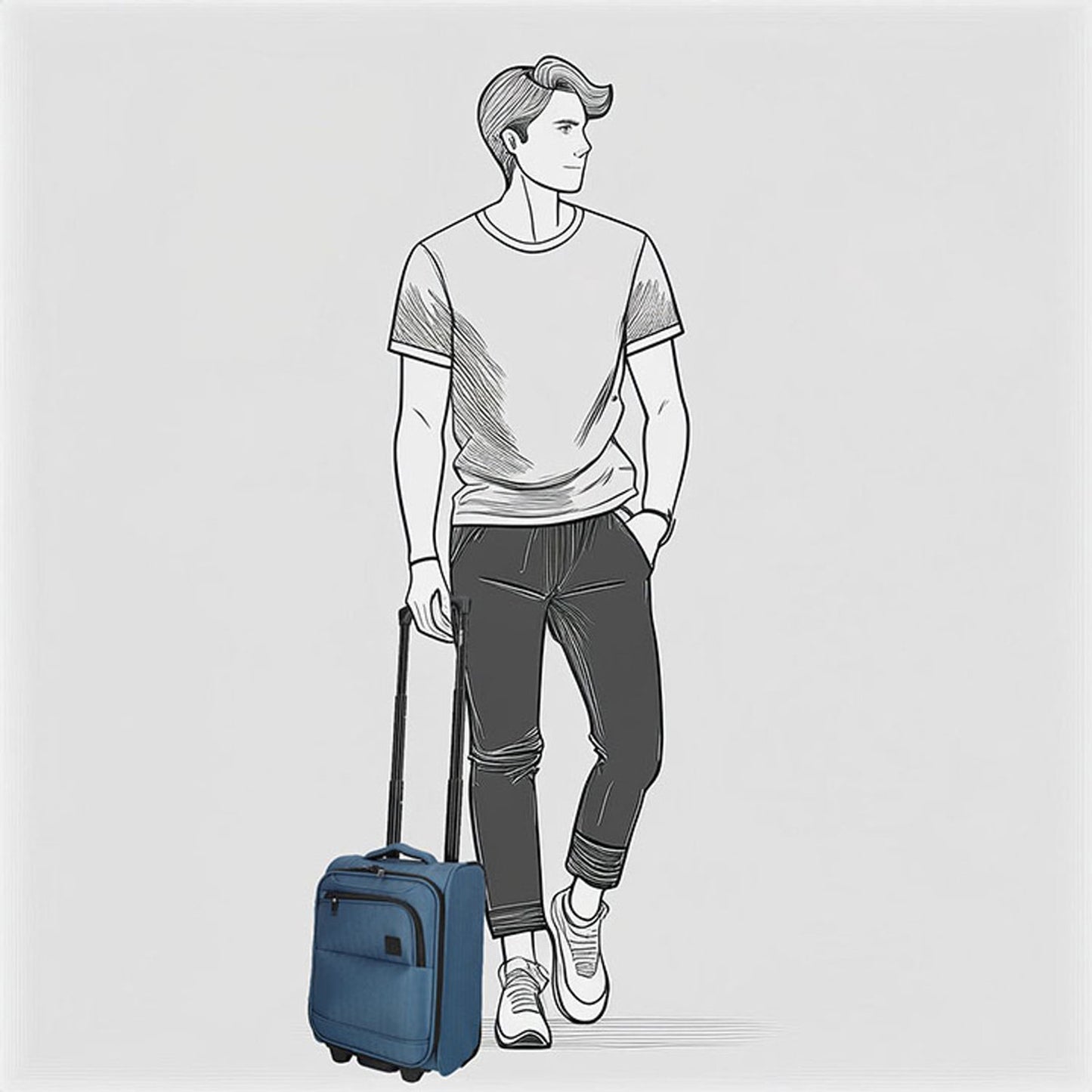 Enrico Benetti Oakville Underseater 40 jeansblue