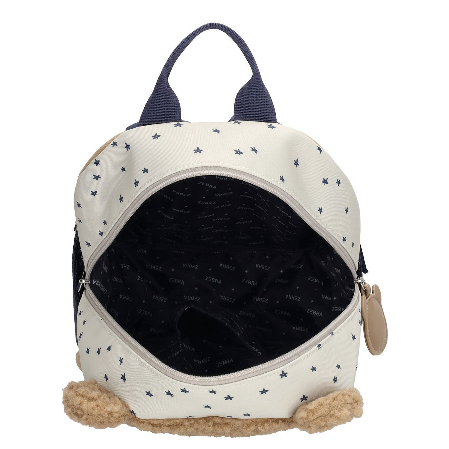 Zebra Trends Buddies Backpack beige bows