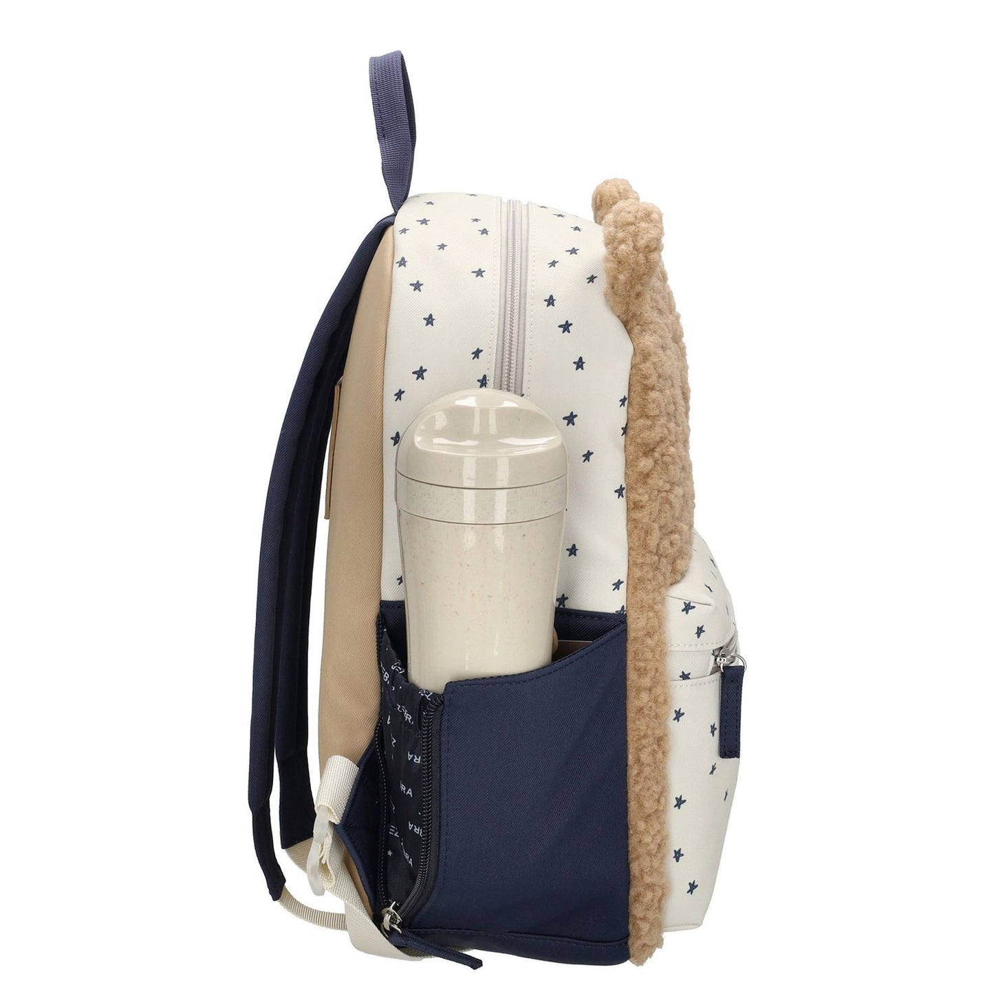 Zebra Trends Buddies Backpack beige bows