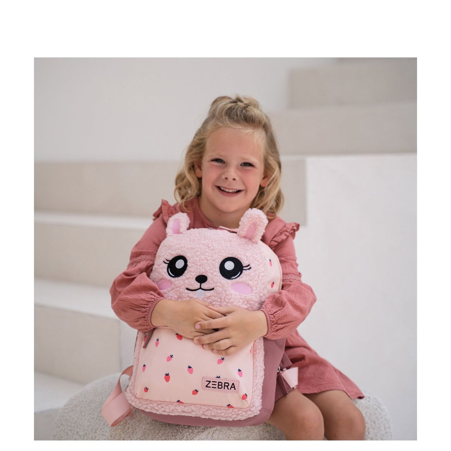 Zebra Trends Buddies Backpack pink