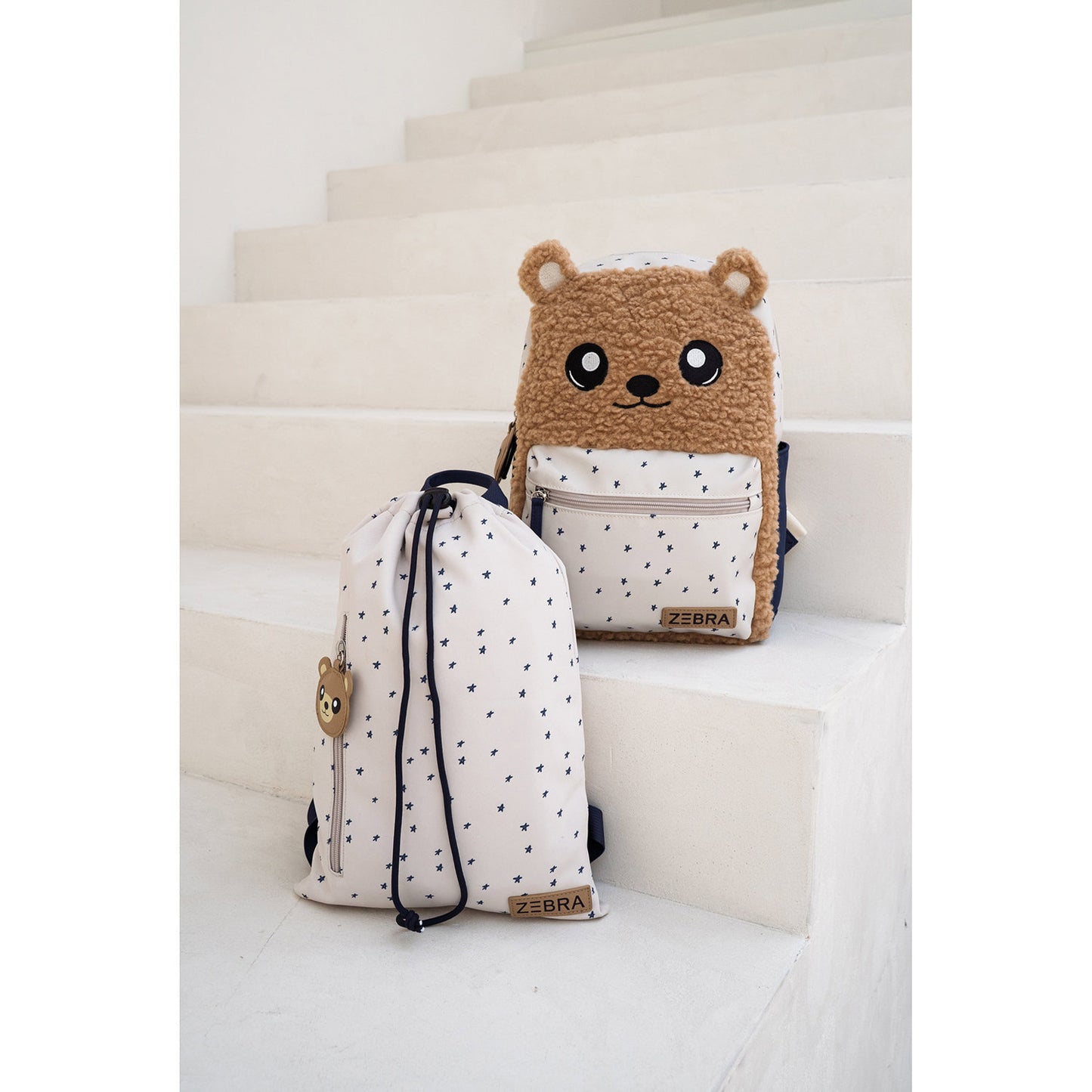 Zebra Trends Buddies Backpack beige