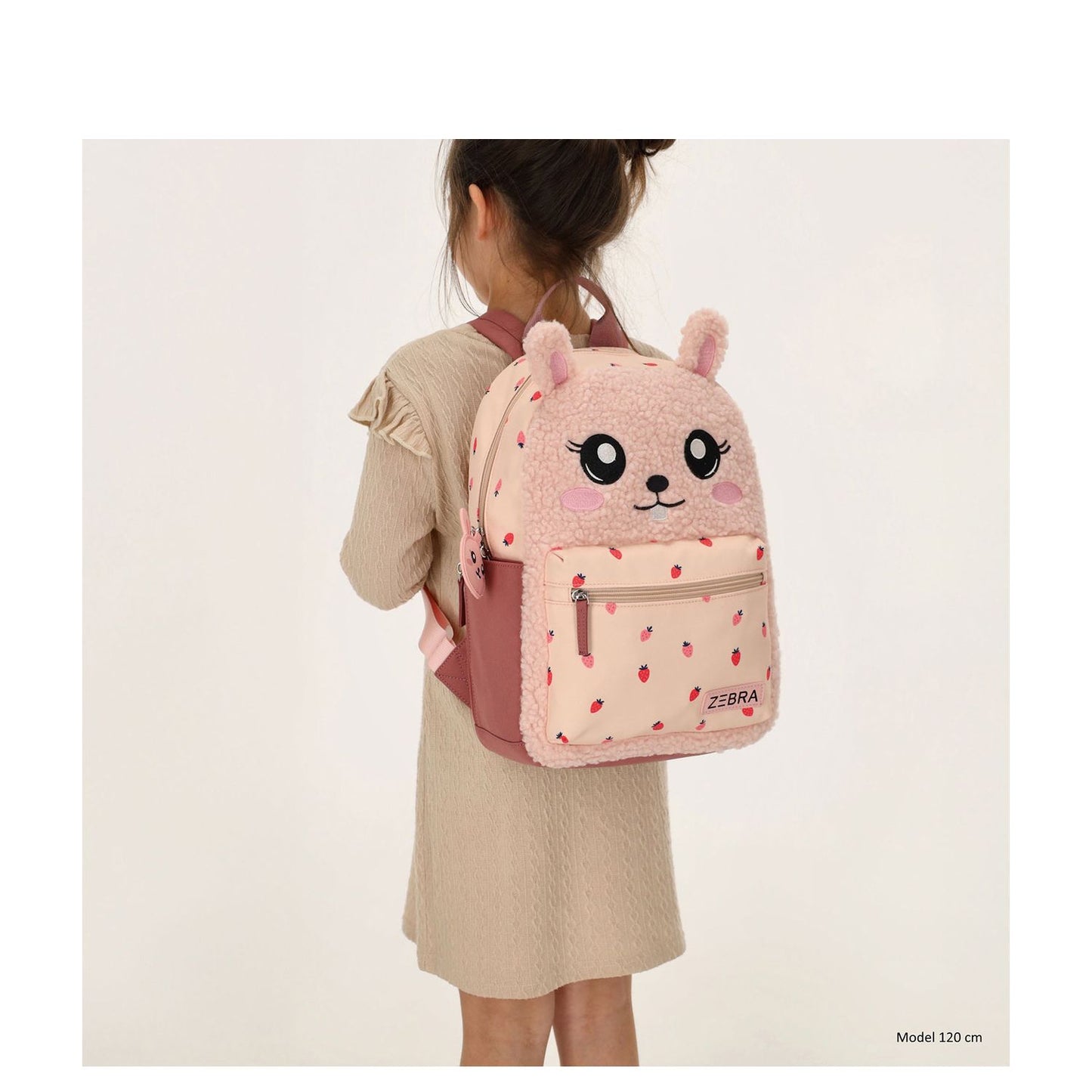 Zebra Trends Buddies Backpack pink