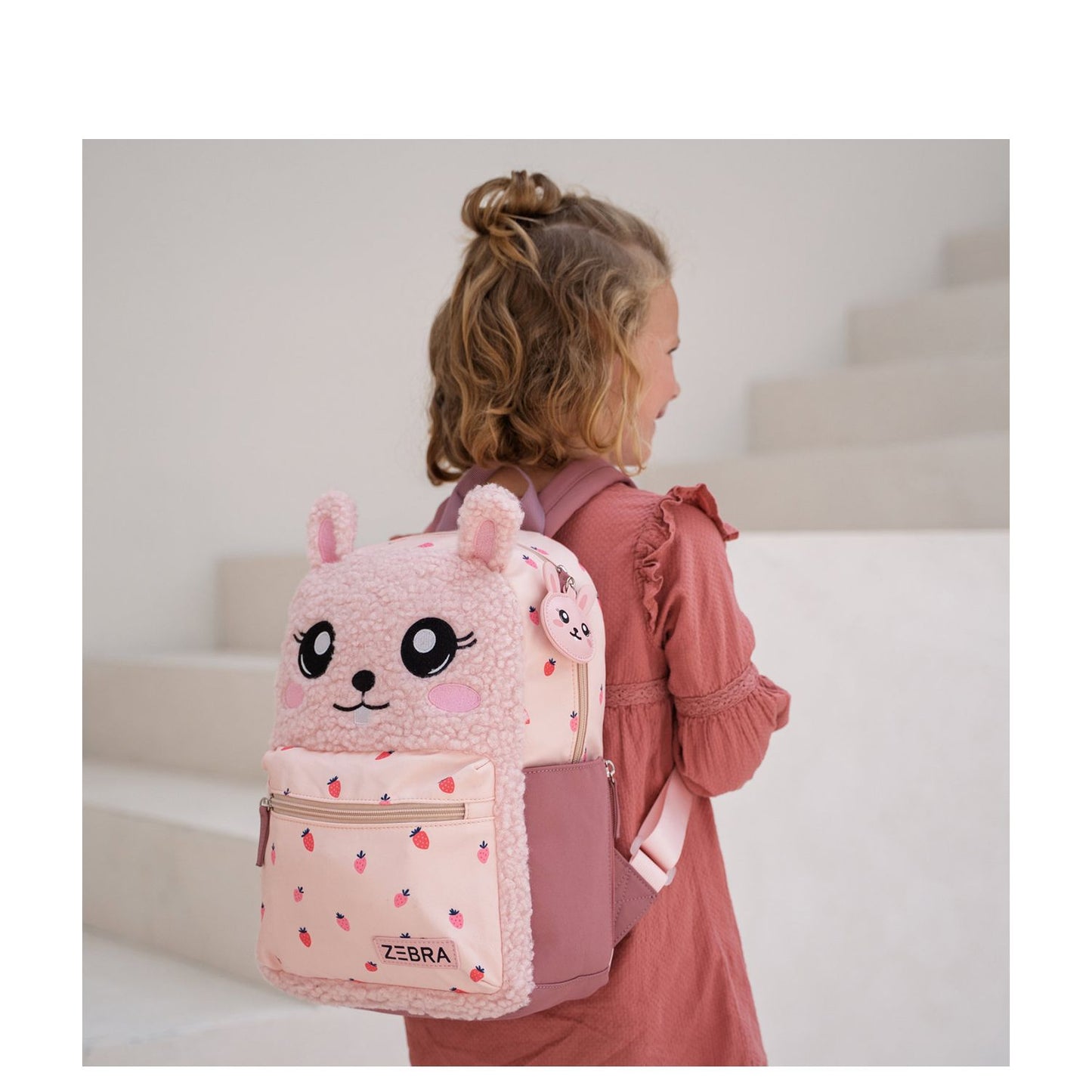 Zebra Trends Buddies Backpack pink