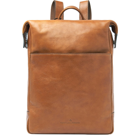 Castelijn & Beerens Laurens Backpack 15.6" RFID light brown