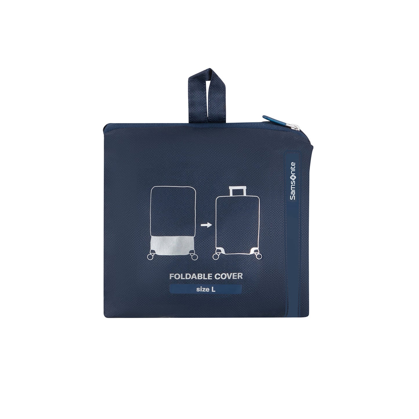 Samsonite TA Revolution Foldable Luggage Cover L midnight blue