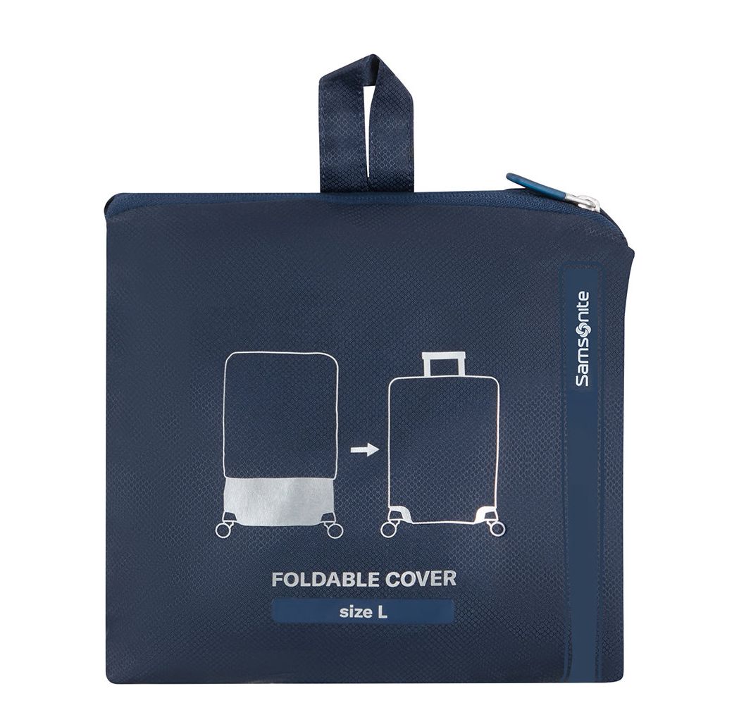 Samsonite TA Revolution Foldable Luggage Cover L midnight blue