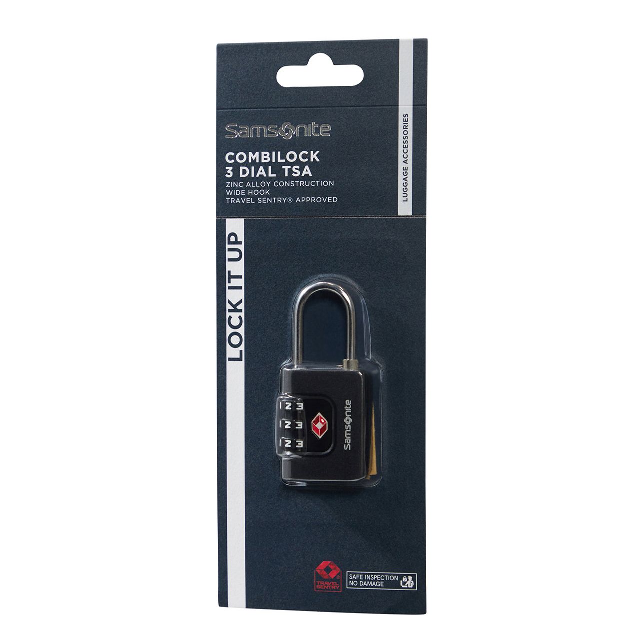 Samsonite TA Revolution Combilock 3 Dial TSA black