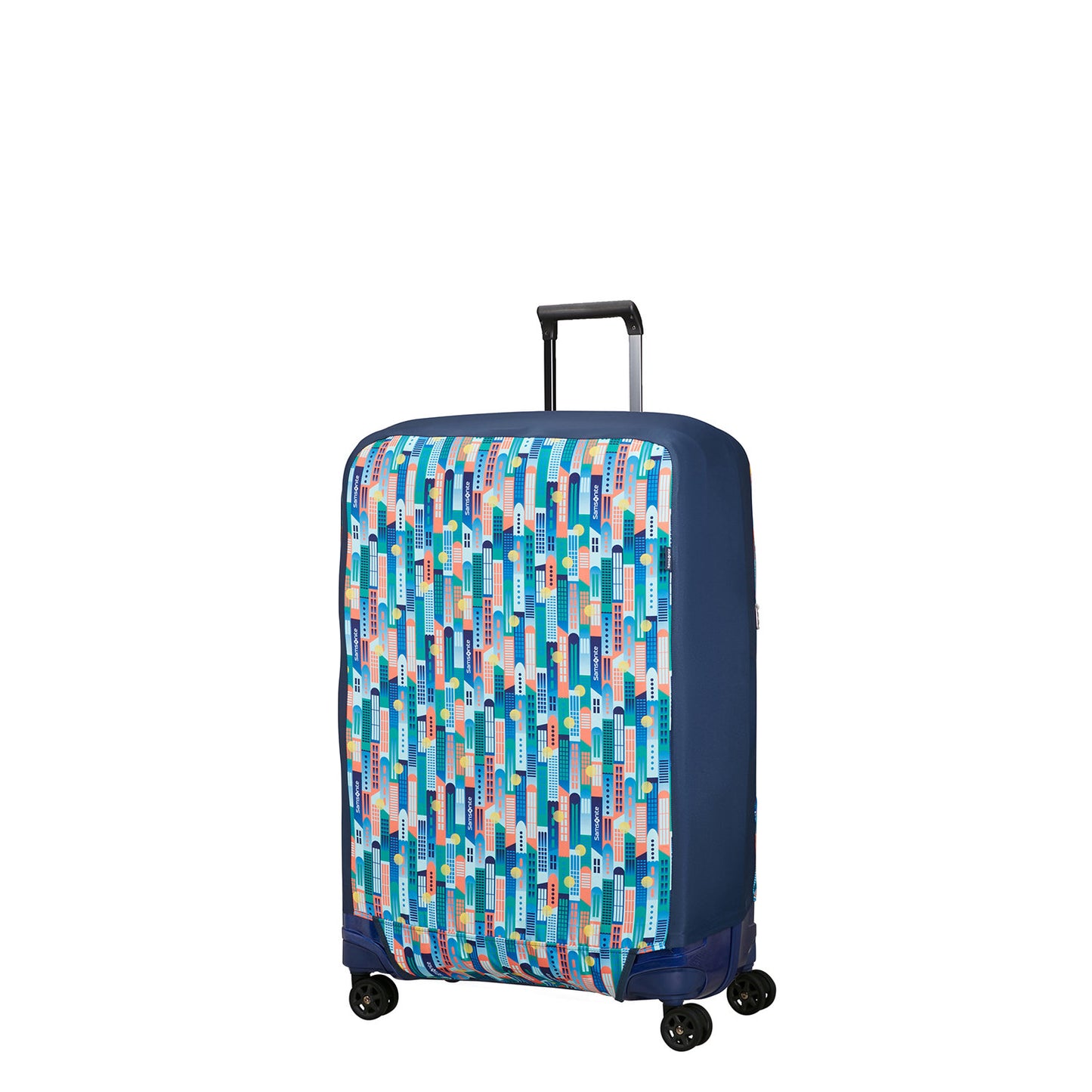 Samsonite TA Revolution Foldable Luggage Cover L city print