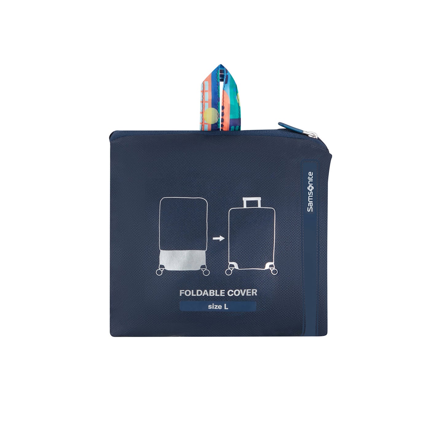 Samsonite TA Revolution Foldable Luggage Cover L city print
