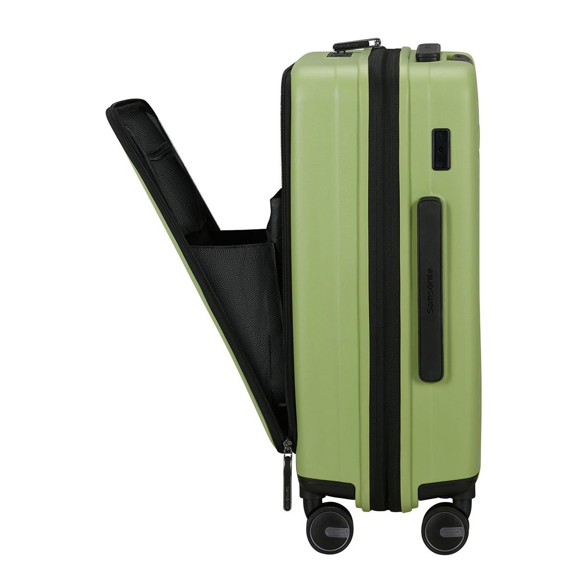 Samsonite Restackd Spinner 55/20 Expandable Easy Access wasabi
