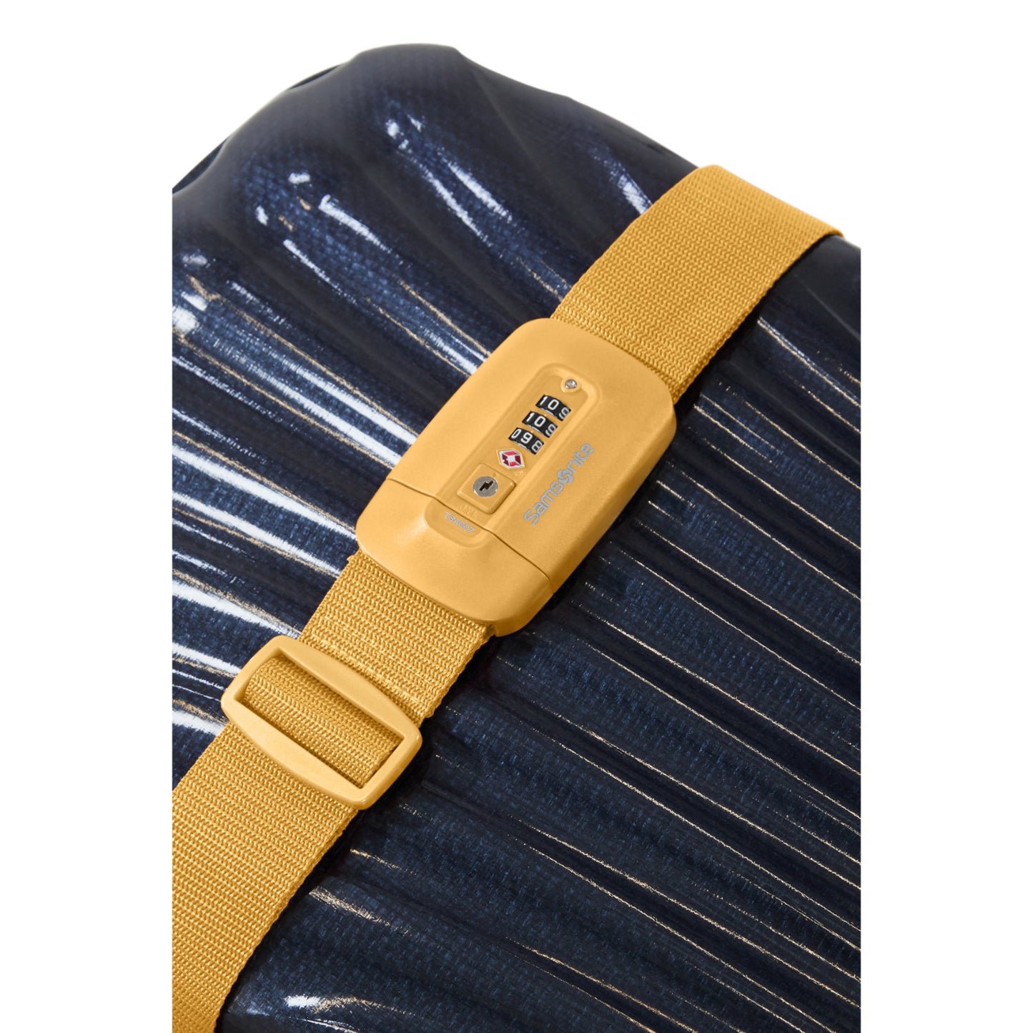 Samsonite TA Revolution Luggage Strap/TSA Lock yellow