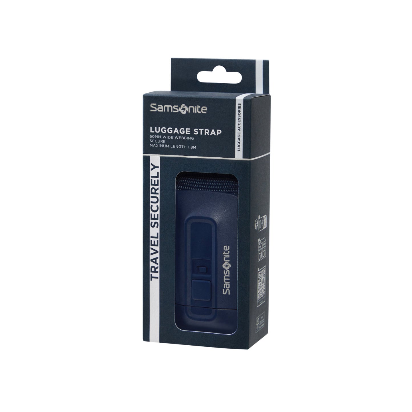 Samsonite TA Revolution Luggage Strap 50 Mm midnight blue