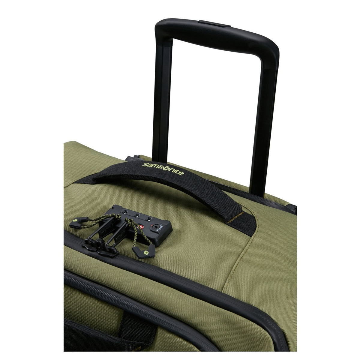 Samsonite Ecodiver Duffle/Wheels 67/24 LTD waxed wasabi