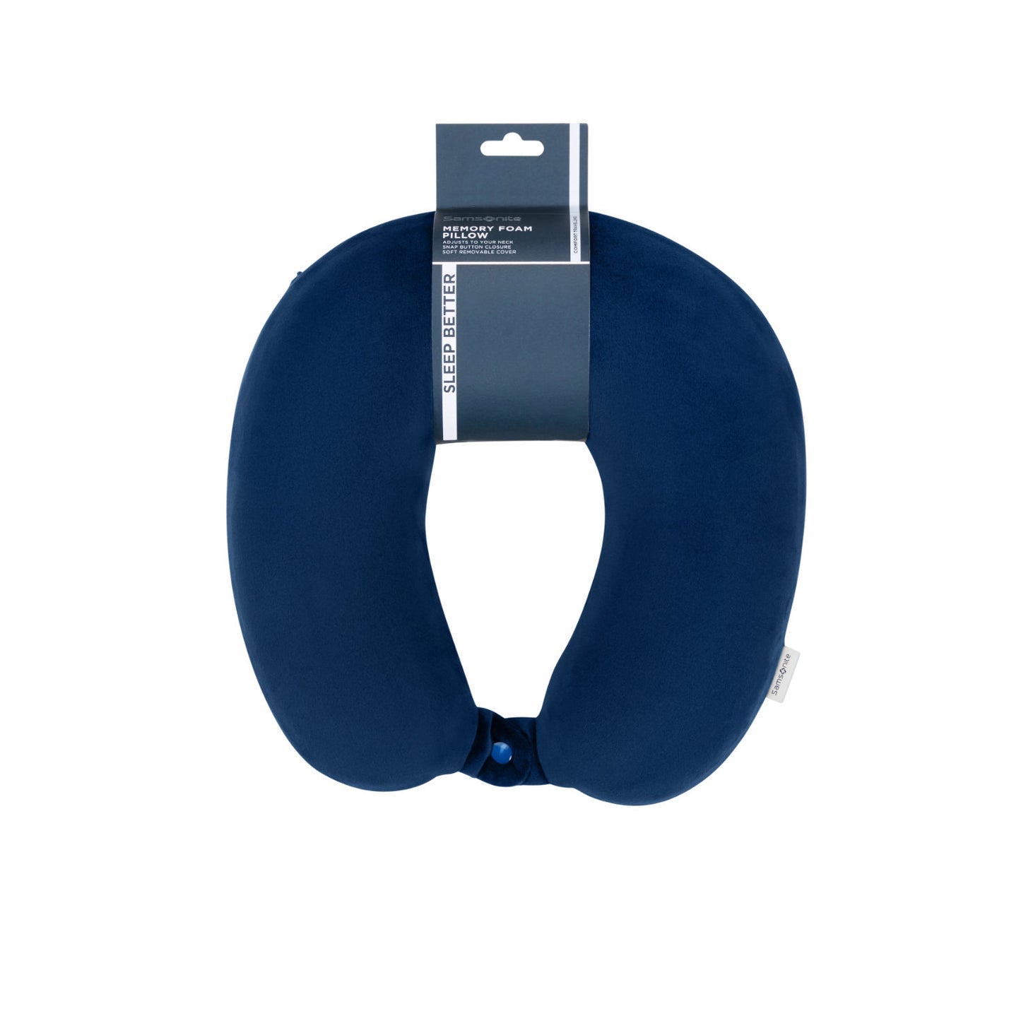 Samsonite TA Revolution Memory Foam Pillow midnight blue