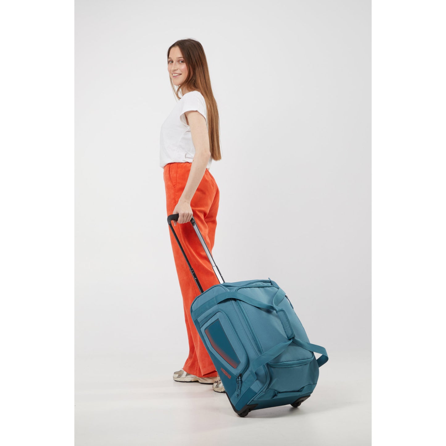 American Tourister City Racer Duffle/Wheels S petrol