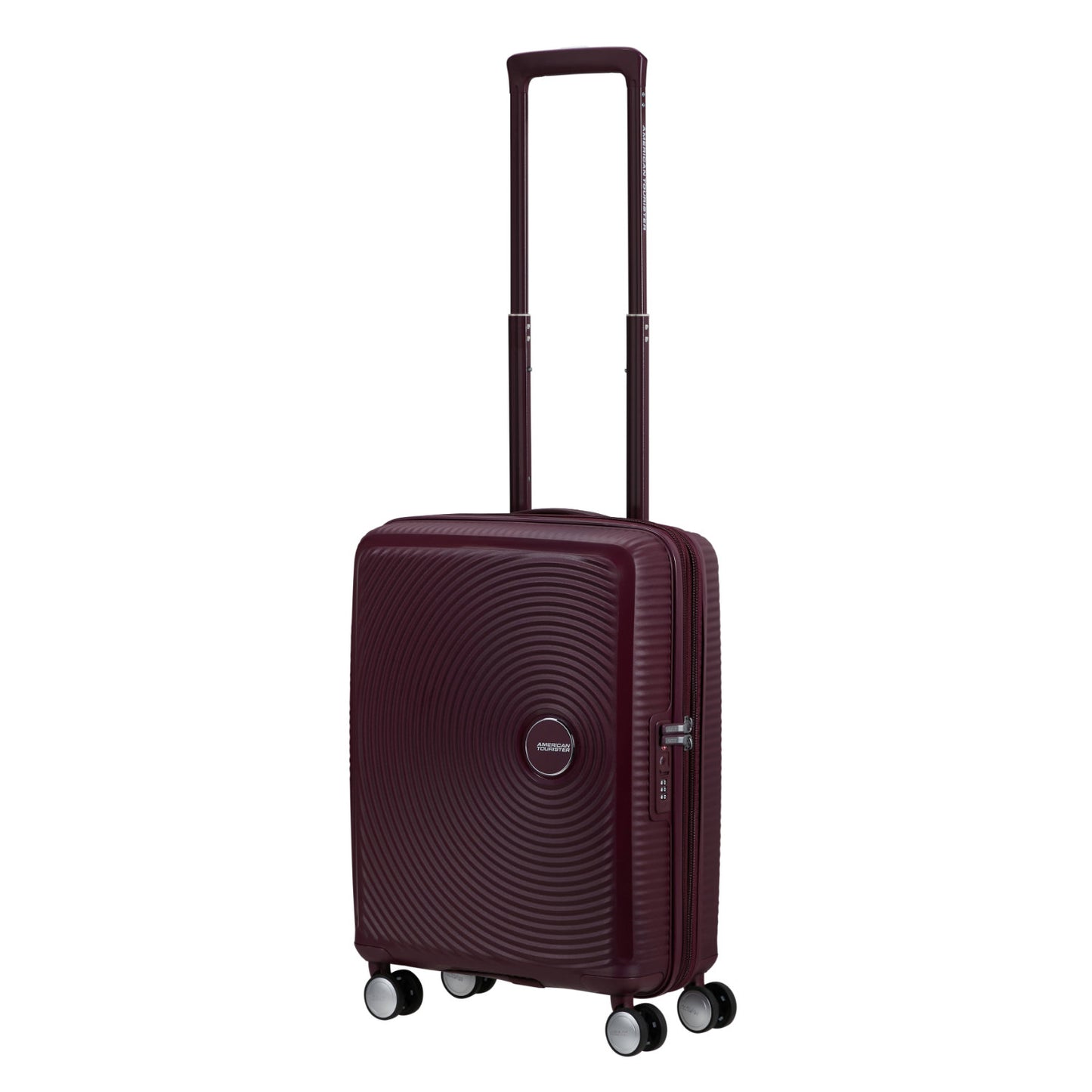 American Tourister Soundbox Spinner 55/20 TSA Expandable wild cherry