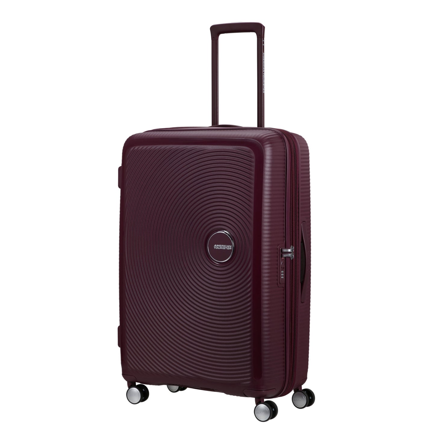 American Tourister Soundbox Spinner 77/28 TSA Expandable wild cherry
