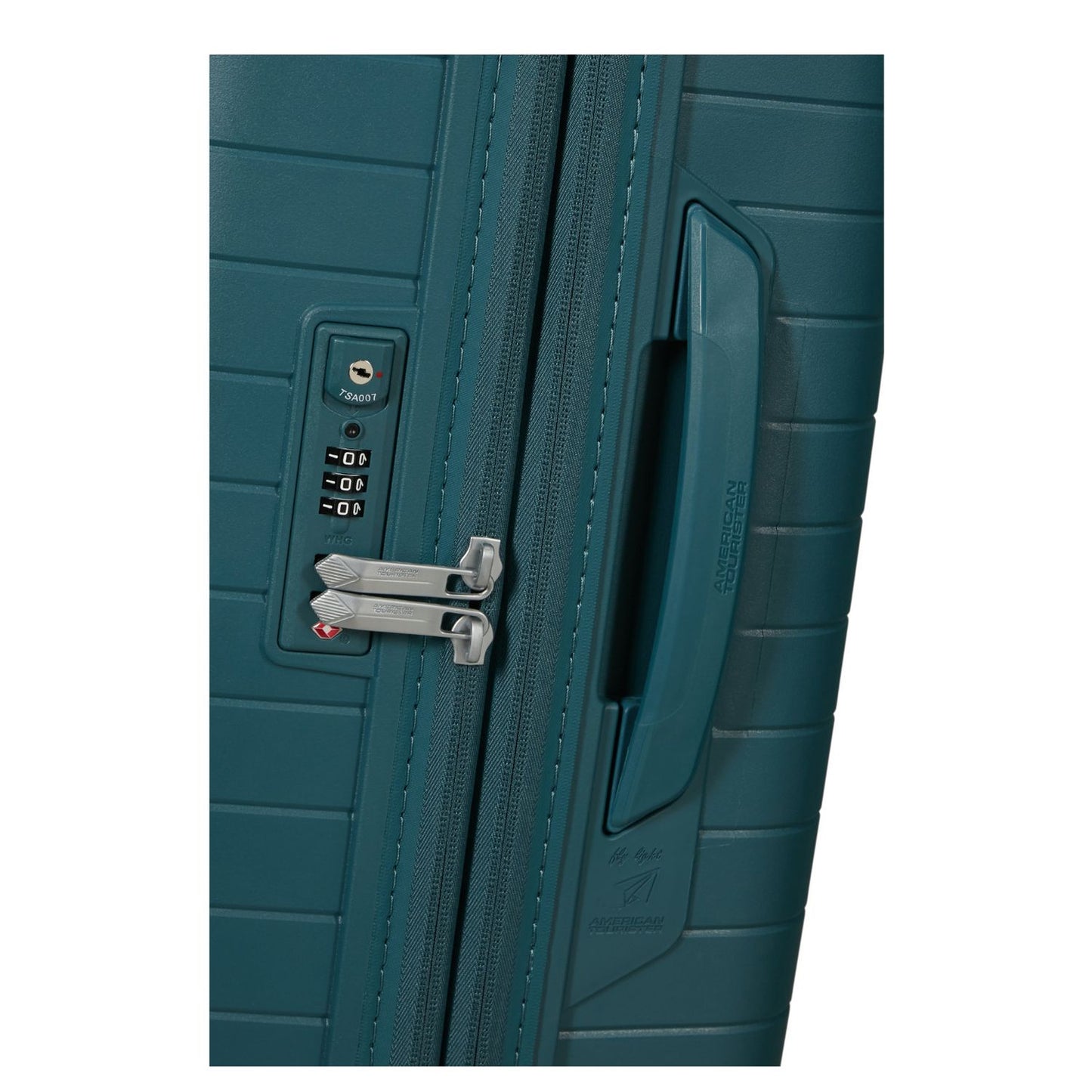 American Tourister Fastforward Spinner 68/25 TSA Expandable totally teal