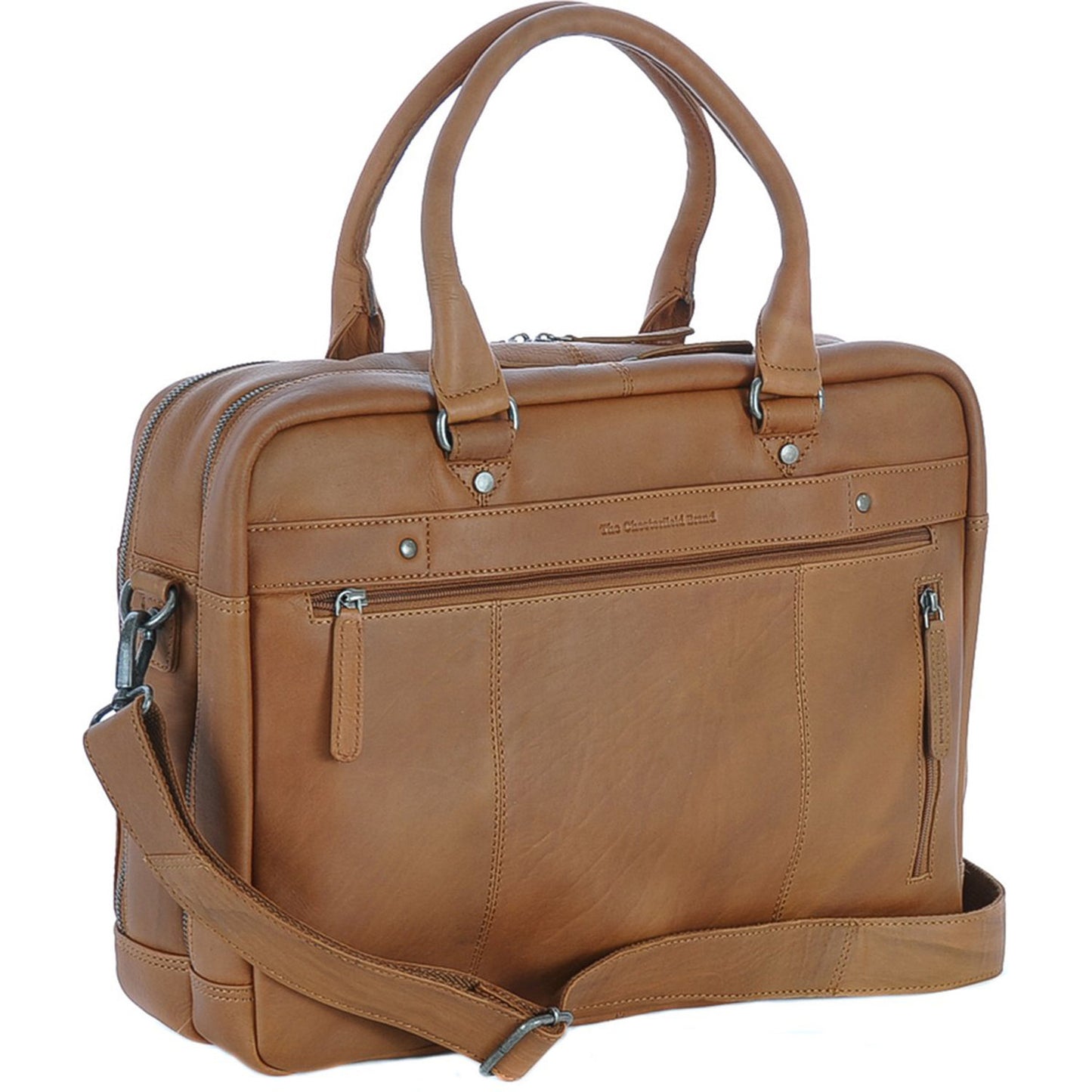 The Chesterfield Brand Stef Business Laptopbag 15.6" cognac