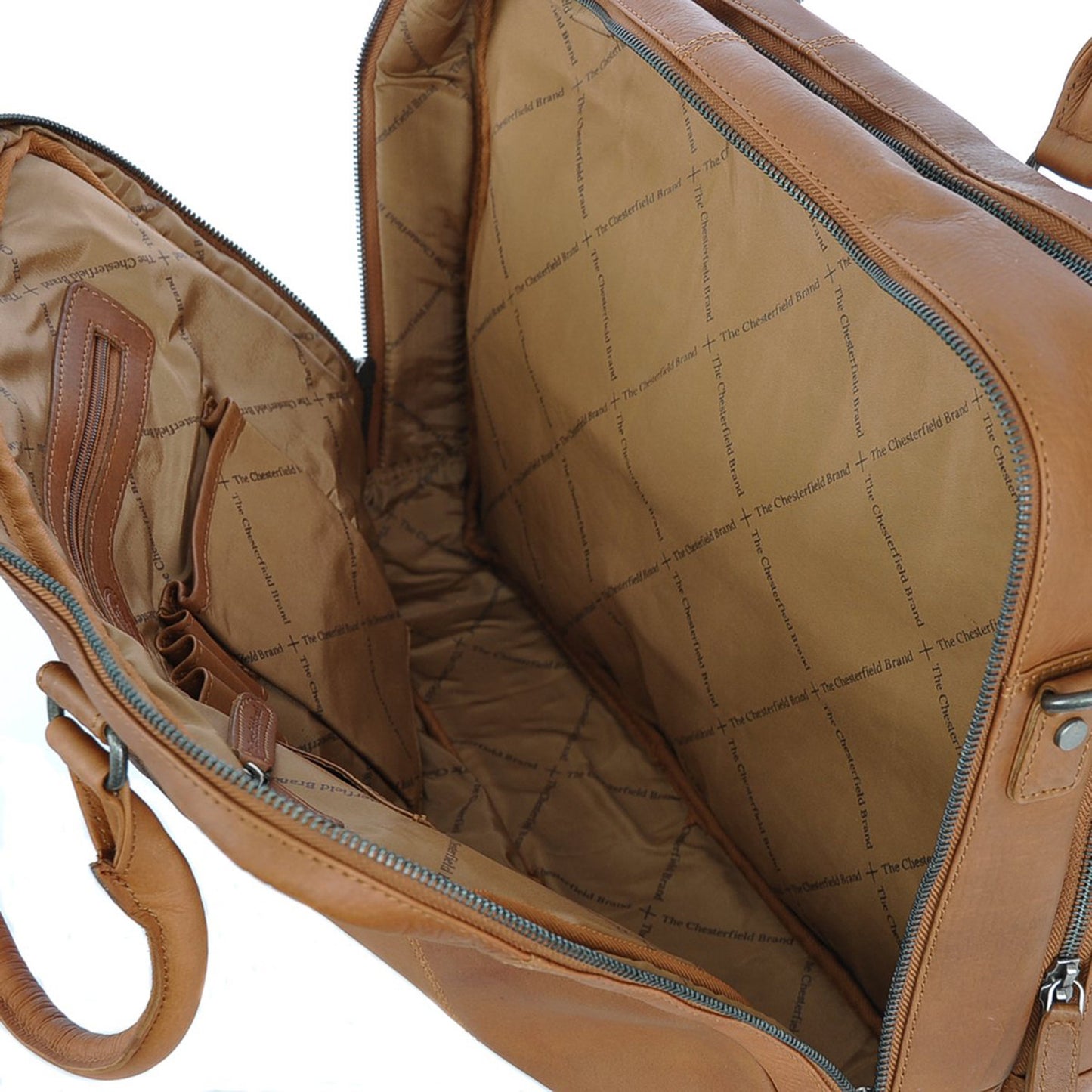 The Chesterfield Brand Stef Business Laptopbag 15.6" cognac