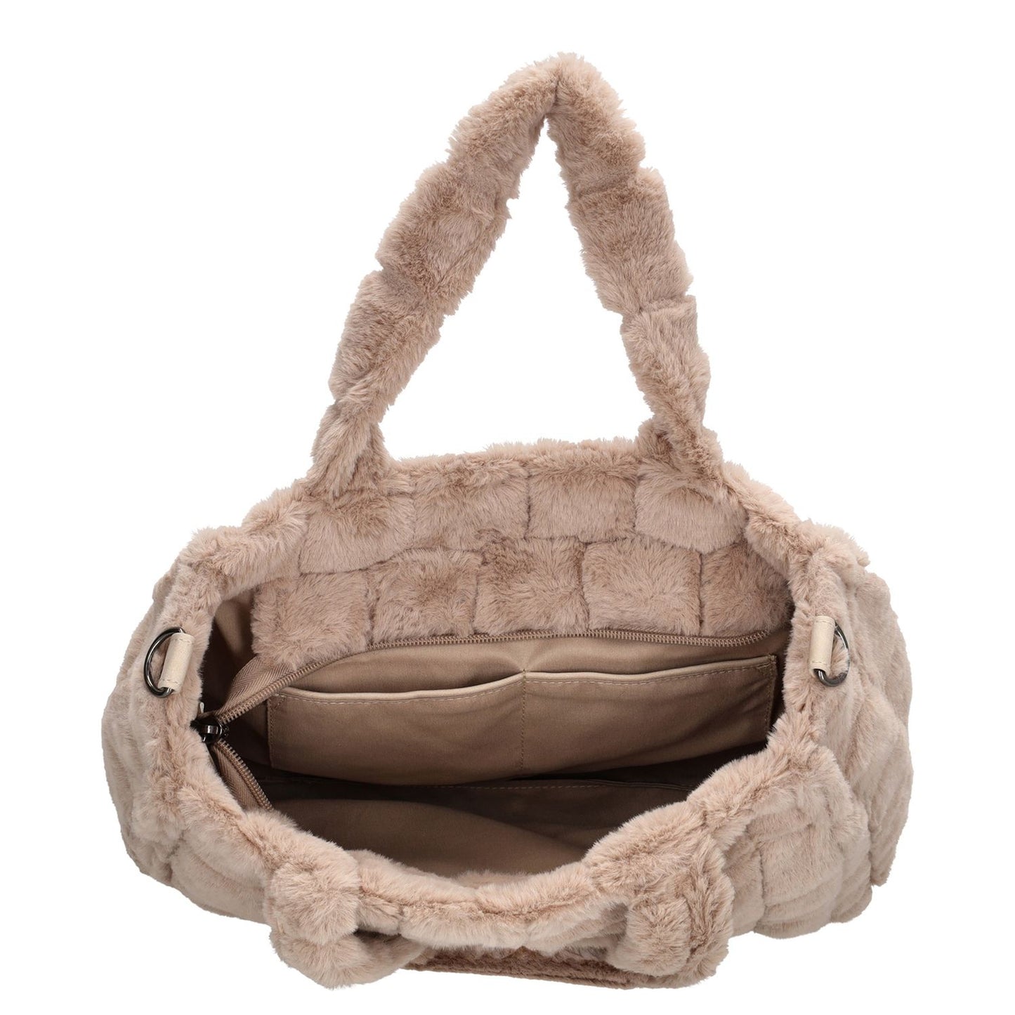 Zebra Trends Milou Handbag light taupe