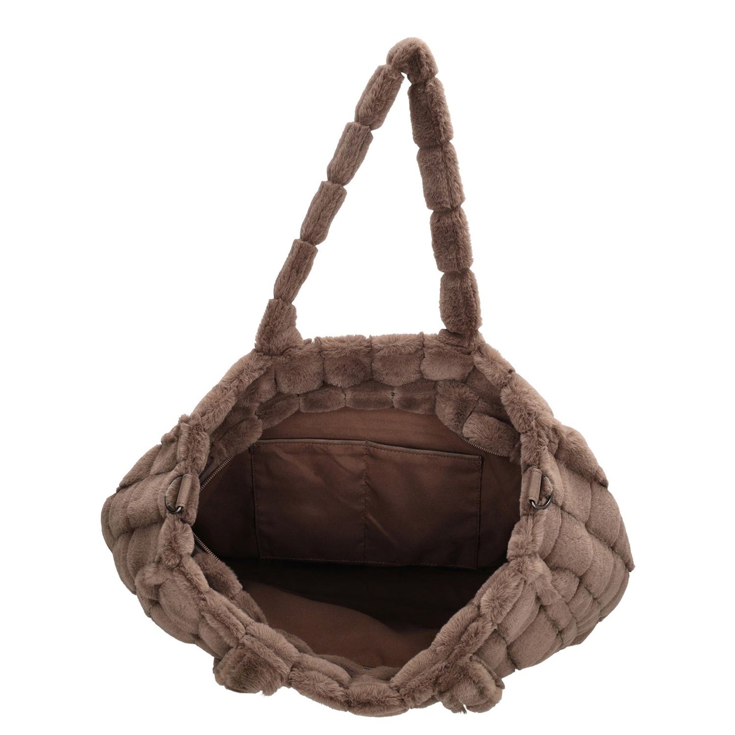 Zebra Trends Milou Shopper dark taupe