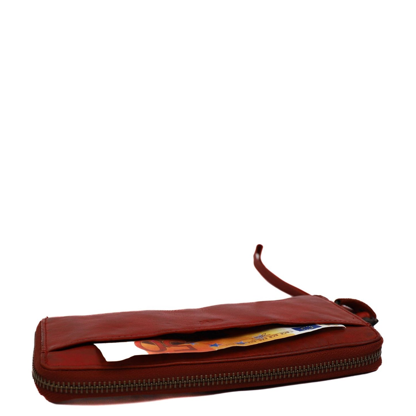 Bear Design Cow Lavato Wallet CL15882 red