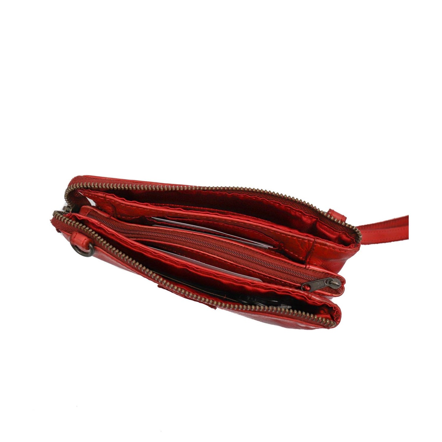 Bear Design Cow Lavato Uma Crossbody red