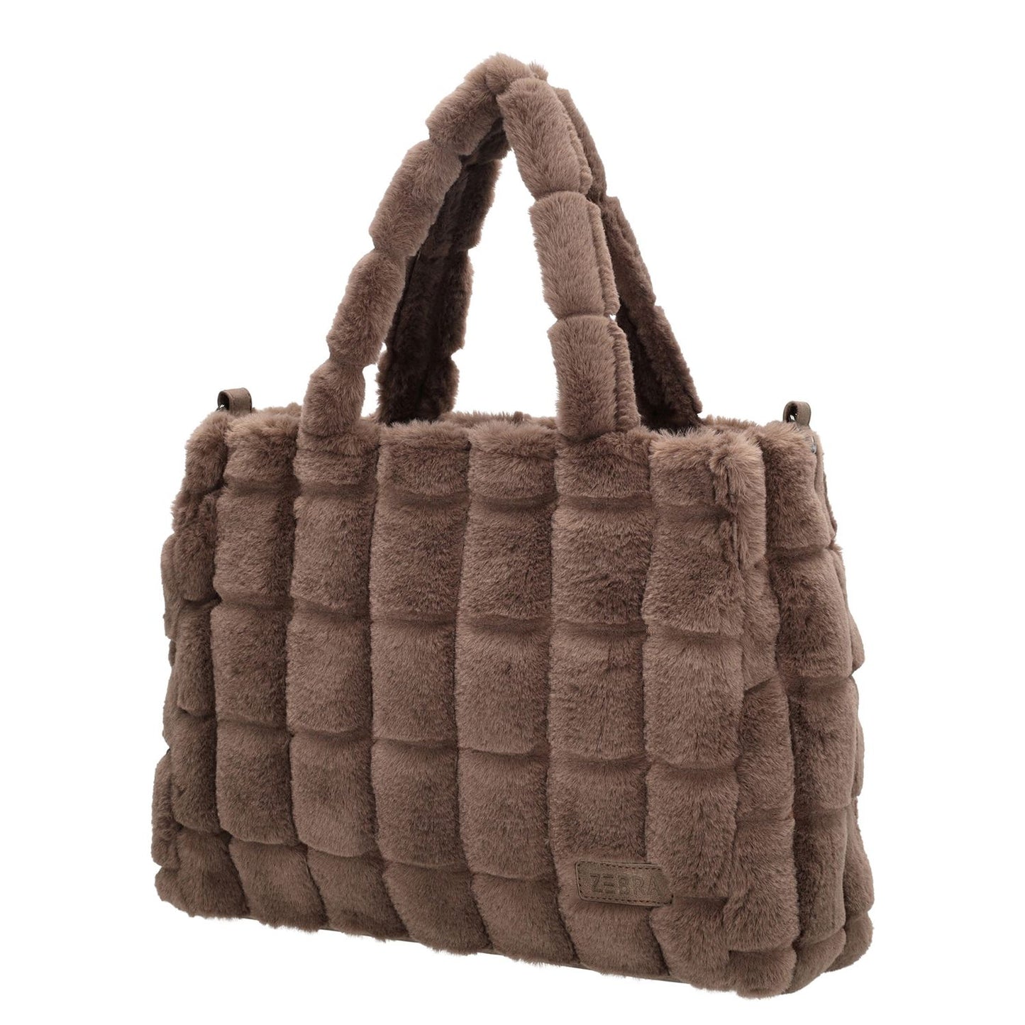 Zebra Trends Milou Handbag dark taupe