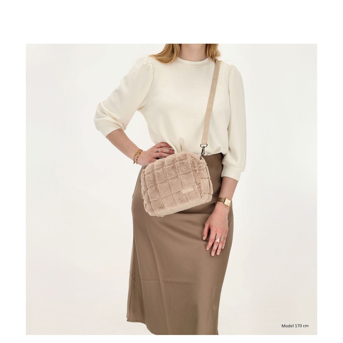 Zebra Trends Milou Crossbody light taupe