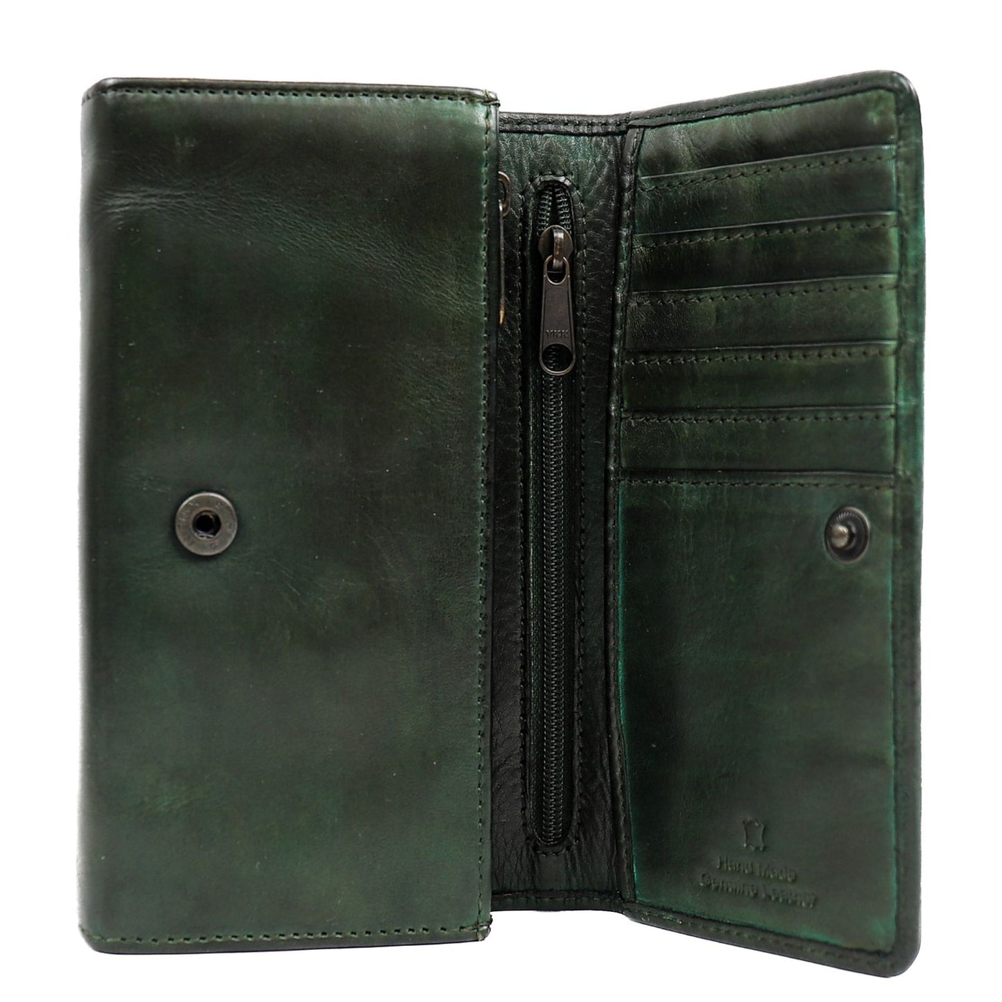 Bear Design Cow Lavato Wallet CL9918 green