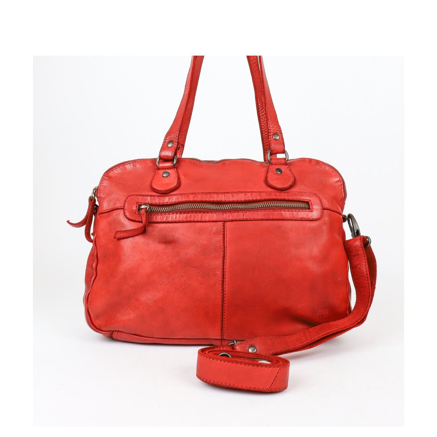 Bear Design Cow Lavato Lieke Shoulderbag red