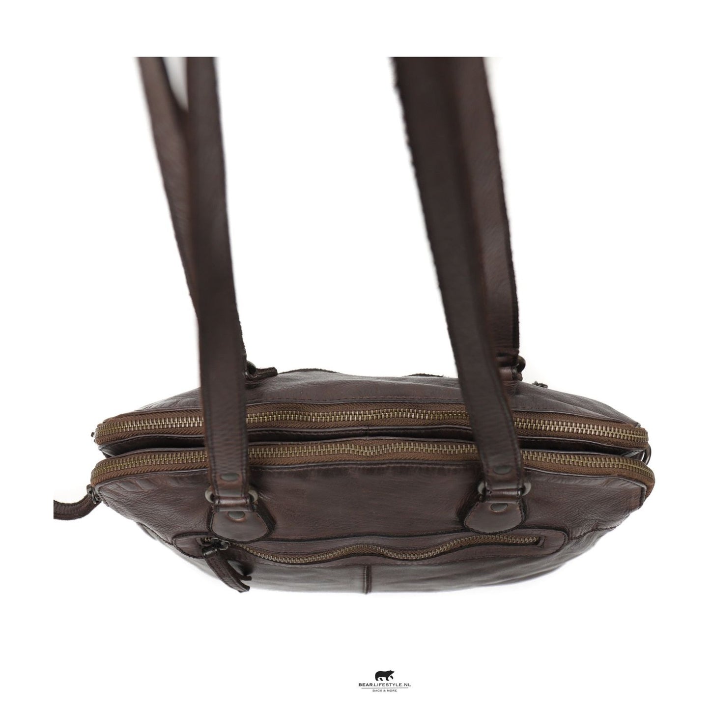 Bear Design Cow Lavato Lieke Shoulderbag brown