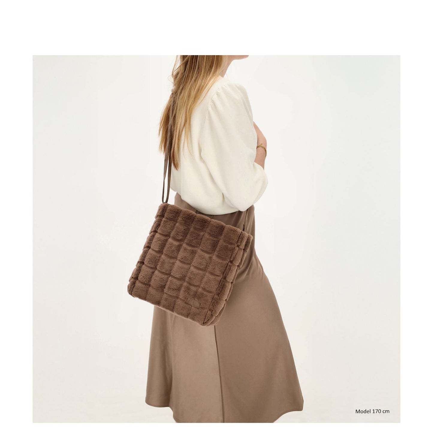 Zebra Trends Milou Crossbody dark taupe