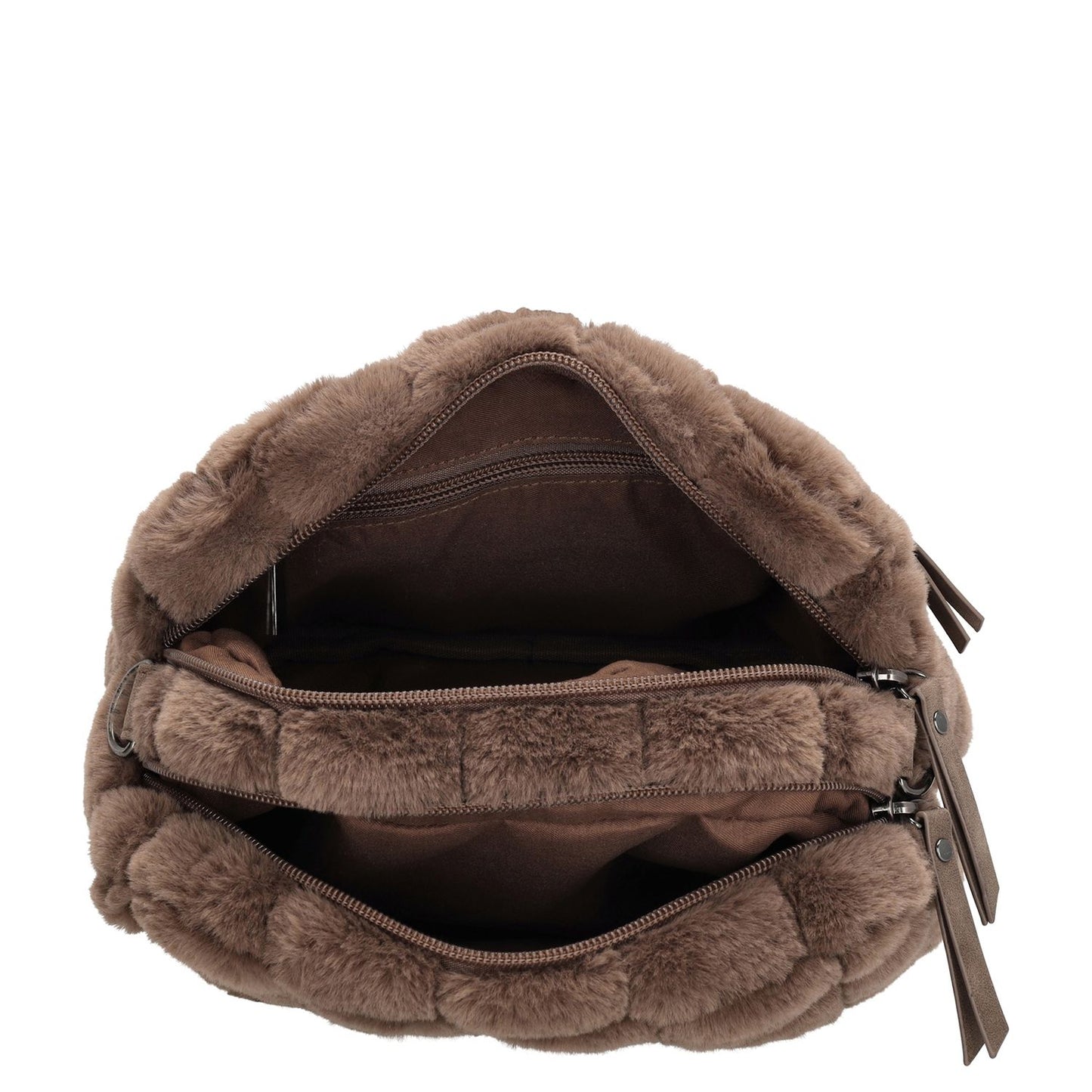 Zebra Trends Milou Crossbody dark taupe