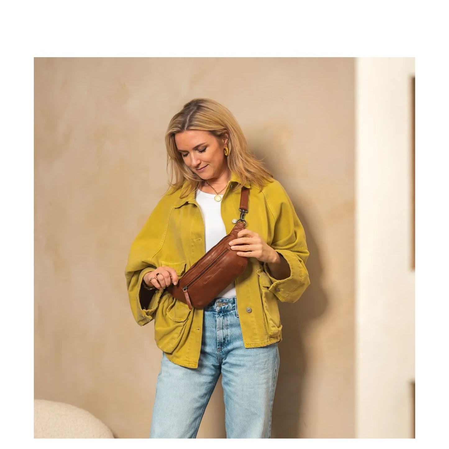 The Chesterfield Brand Severo Waistbag cognac
