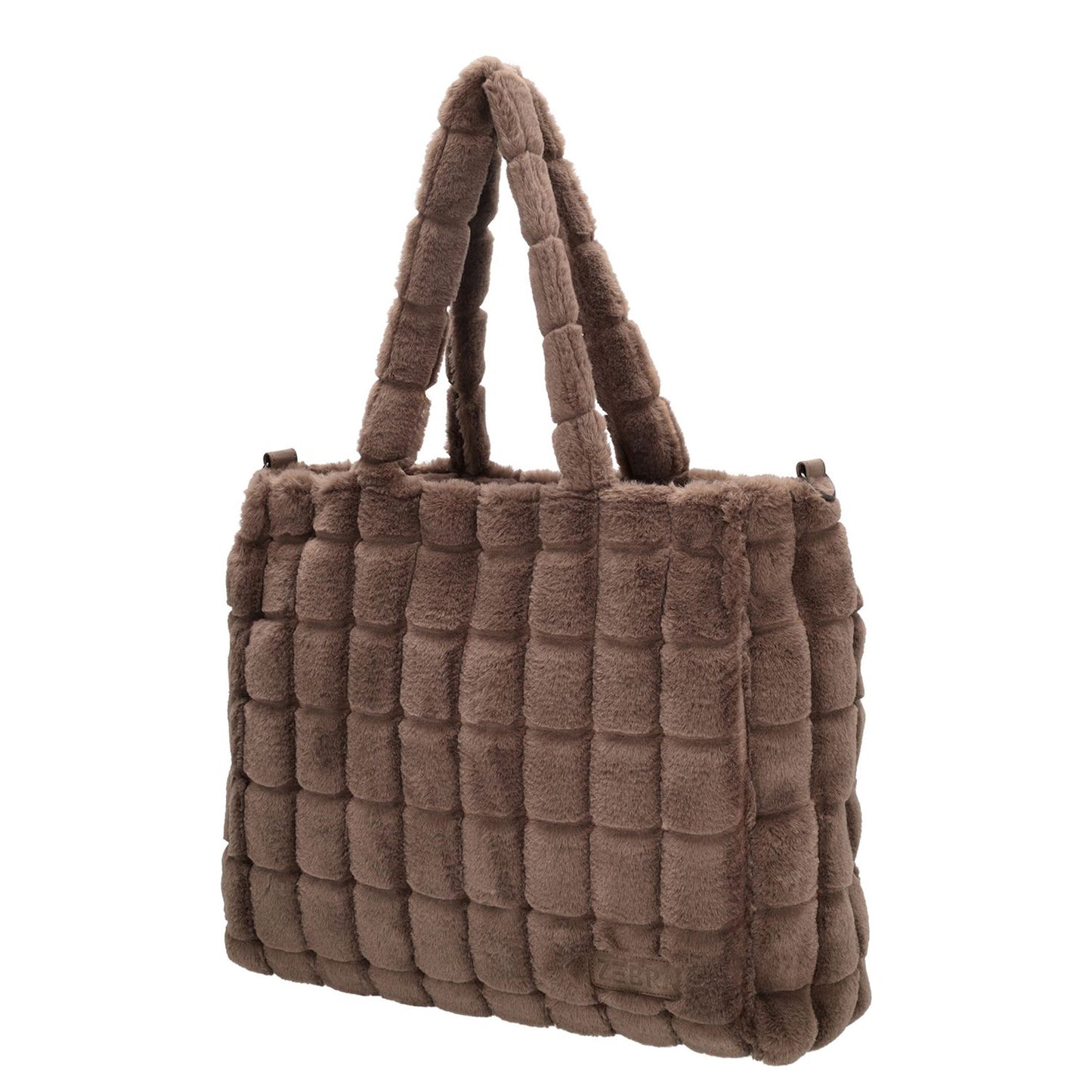 Zebra Trends Milou Shopper dark taupe