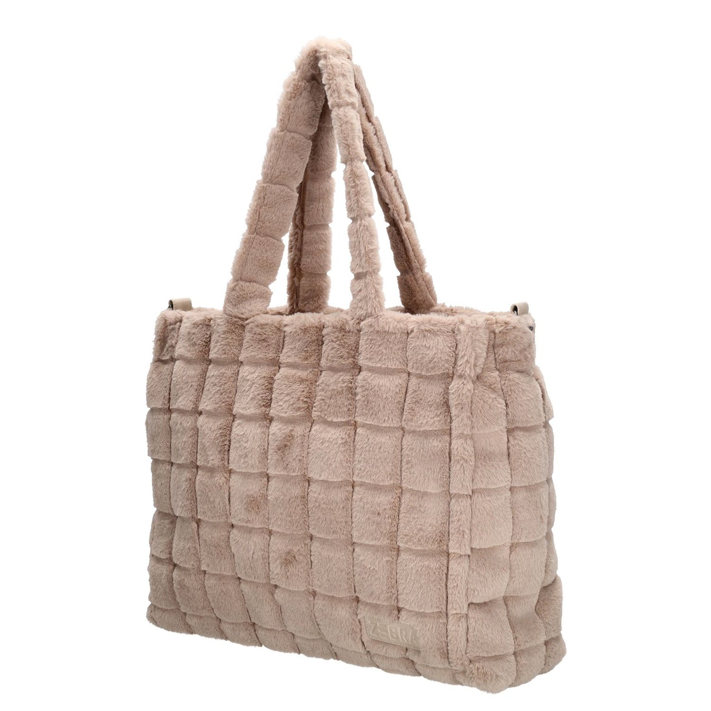 Zebra Trends Milou Shopper light taupe