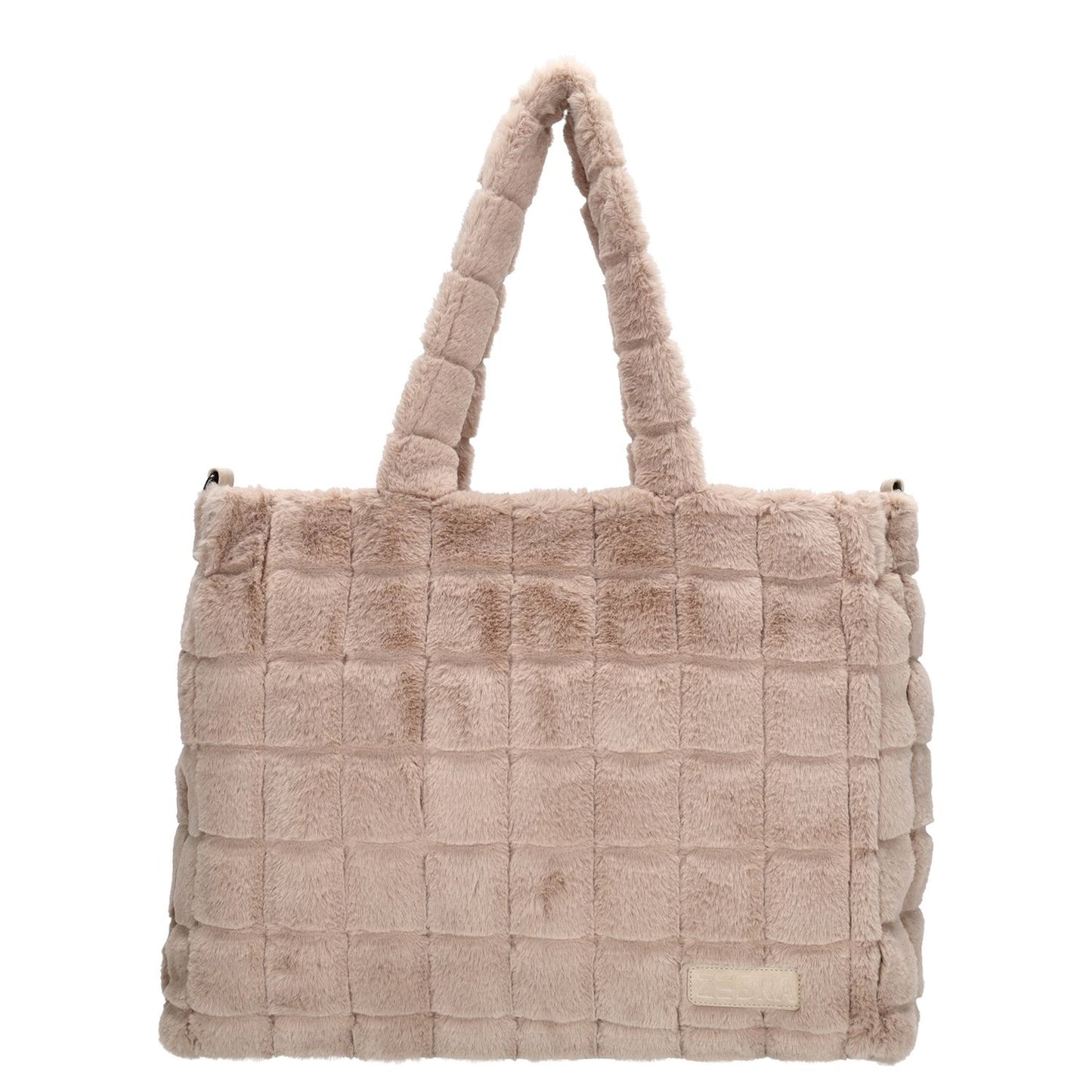 Zebra Trends Milou Shopper light taupe