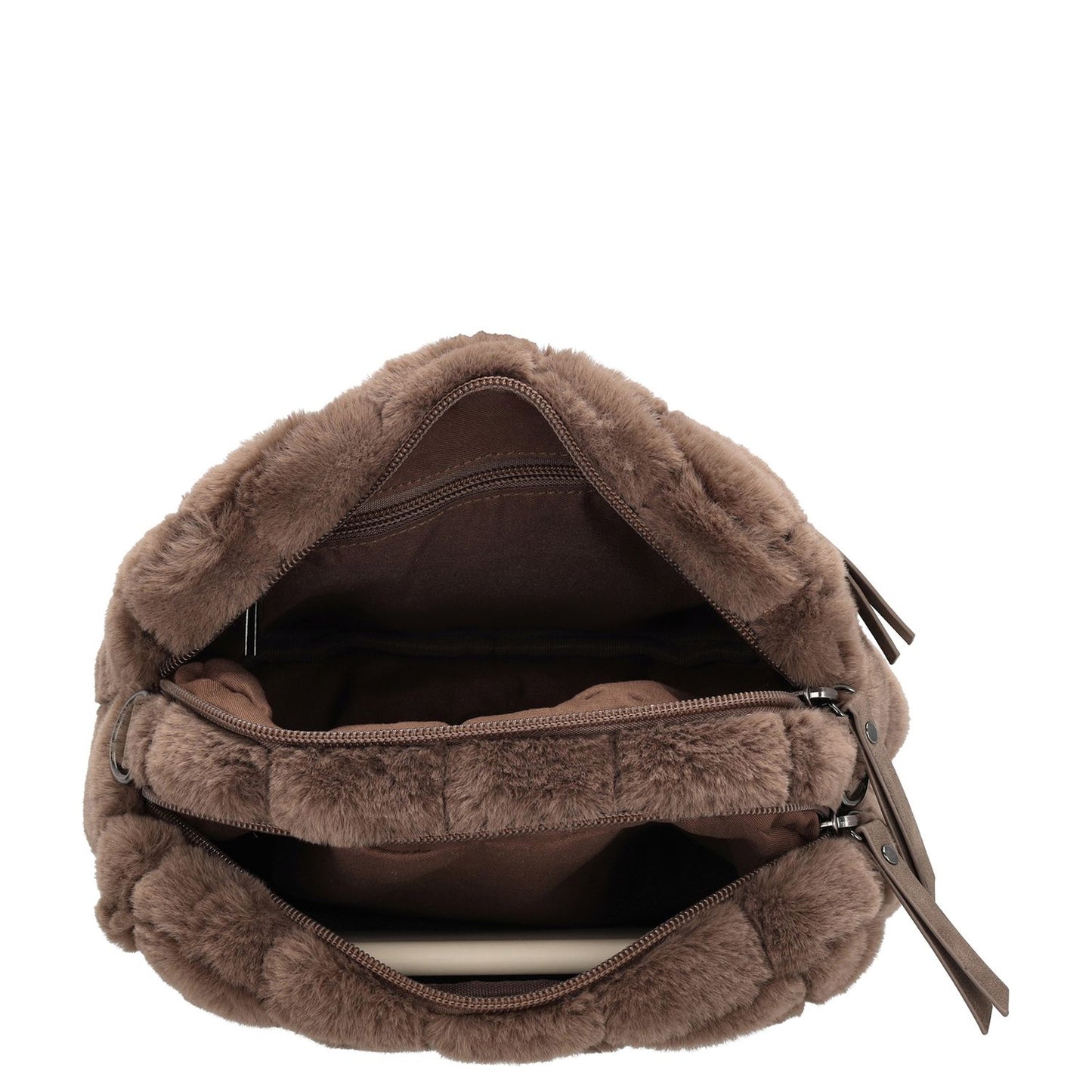 Zebra Trends Milou Crossbody dark taupe