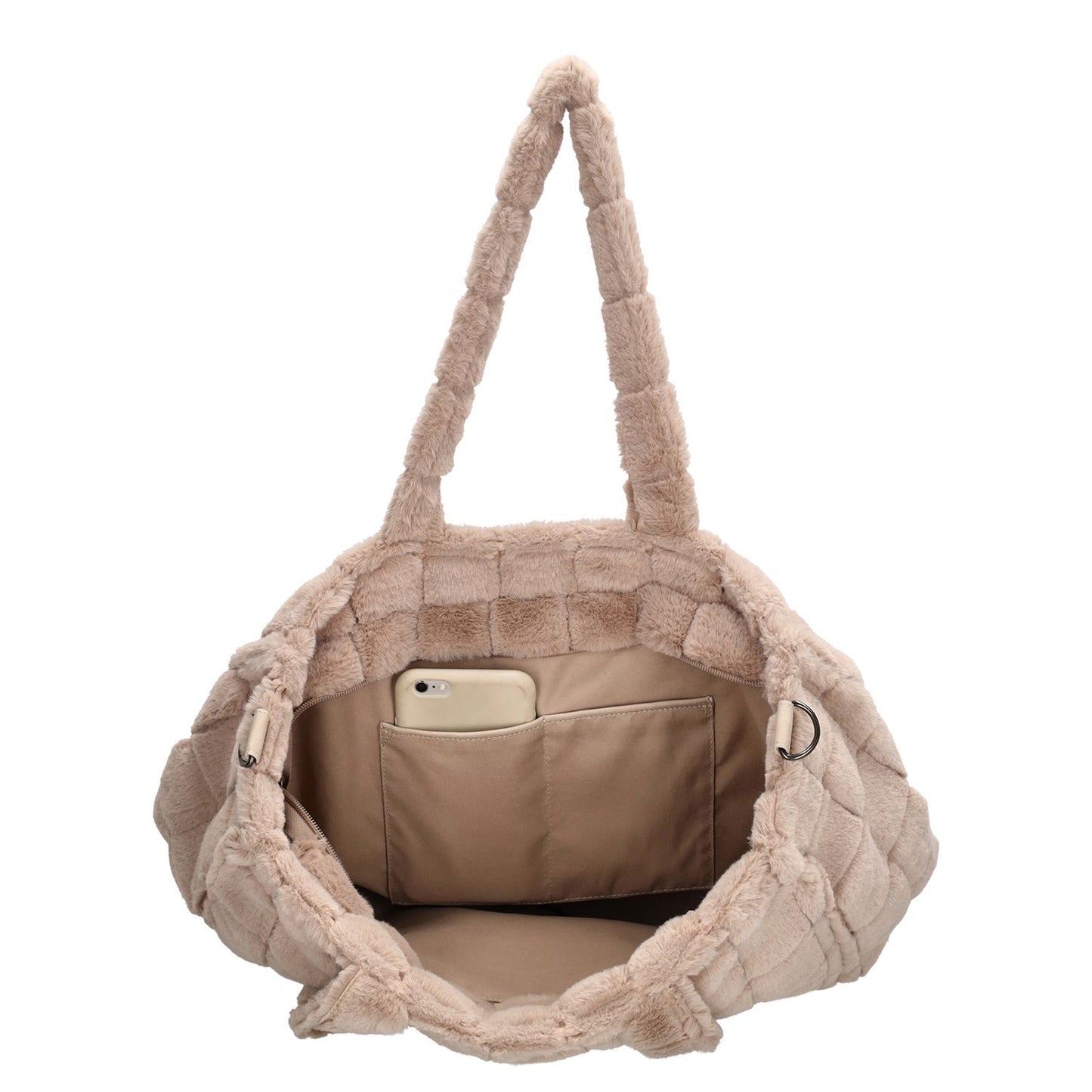 Zebra Trends Milou Shopper light taupe