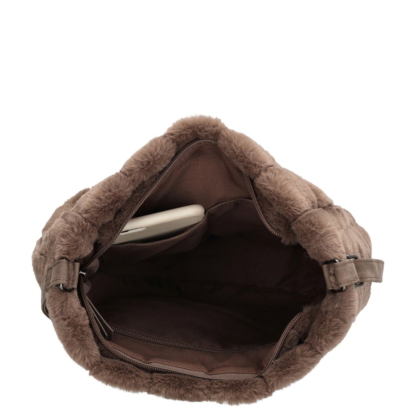 Zebra Trends Milou Crossbody dark taupe