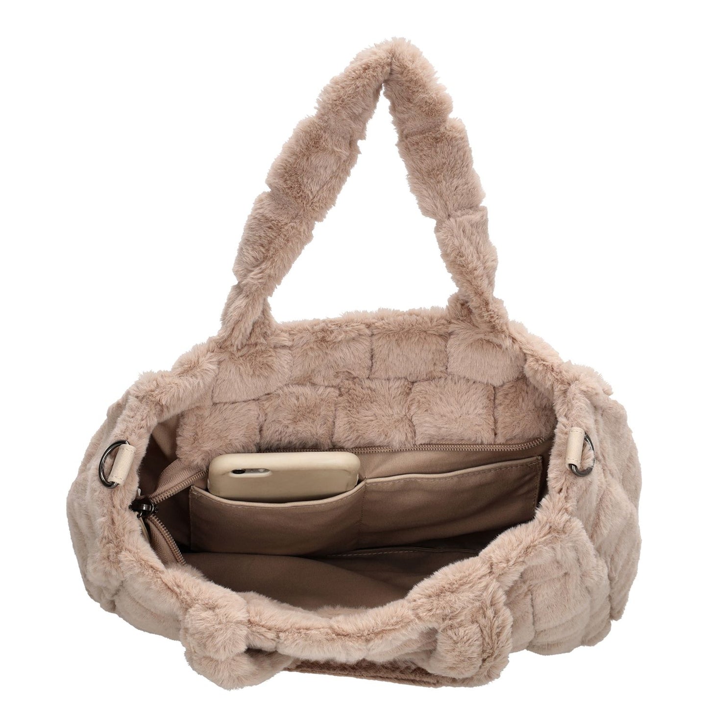 Zebra Trends Milou Handbag light taupe