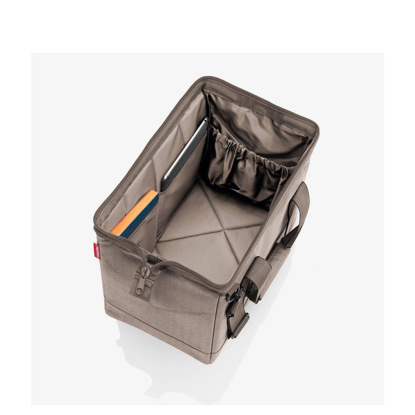 Reisenthel Travelling Allrounder M herringbone mokka