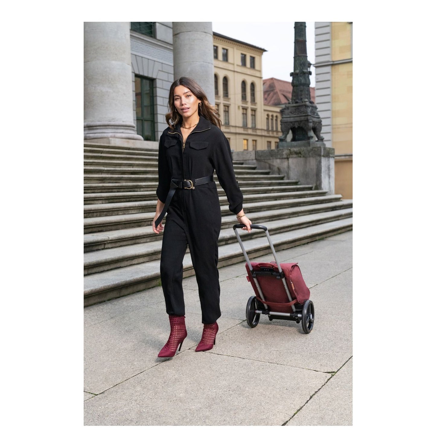 Reisenthel Shopping Citycruiser twist maroon