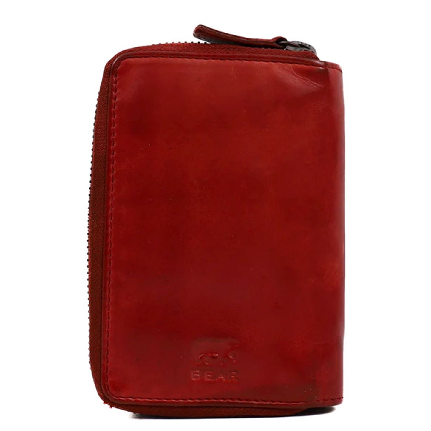 Bear Design Cow Lavato Ladies Wallet CL13550 red